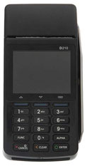 کارتخوان موبایلی D210 PAX ( قیمت : 2/800/000 تومان )