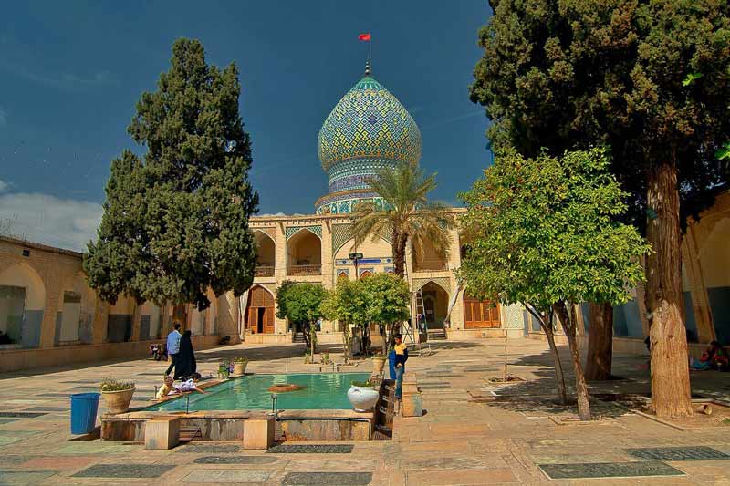اماکن تاریخی گردشگری شیراز - آستان مقدس علی بن حمزه